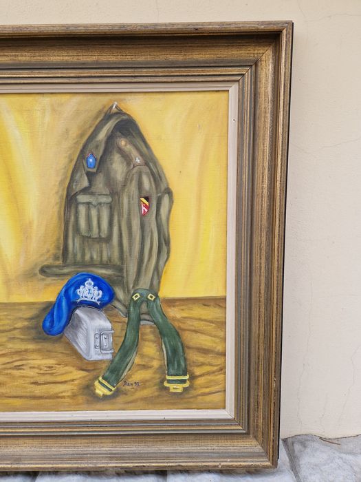 Прекрасна много добра картина масло върху платно