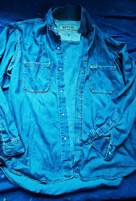 Cămașă Replay denim