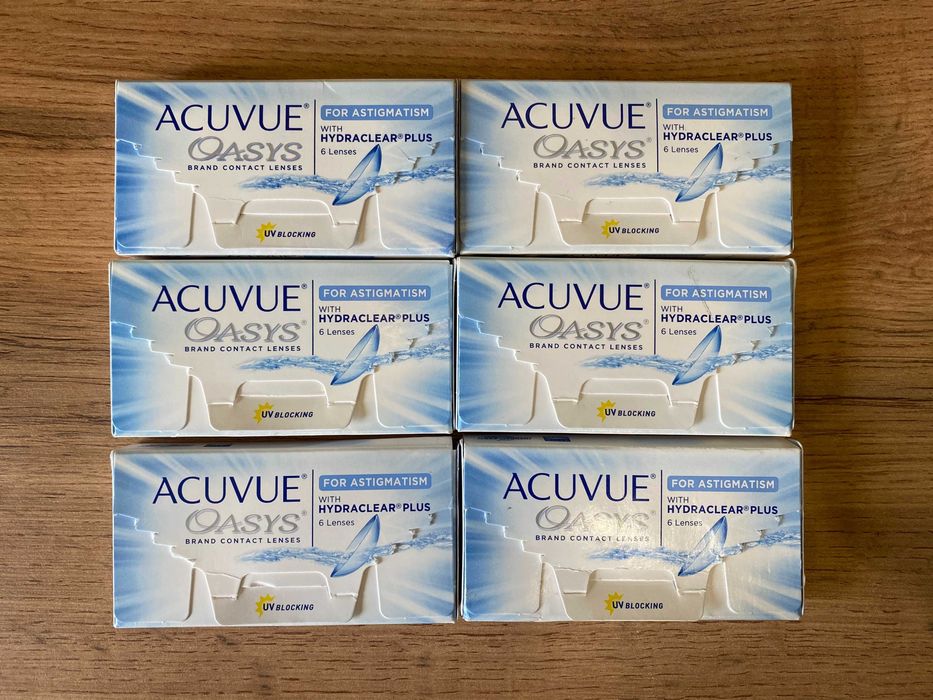 Линзы ACUVUE OASYS for astigmatism