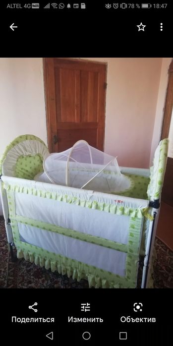 Продам кроватку детскую