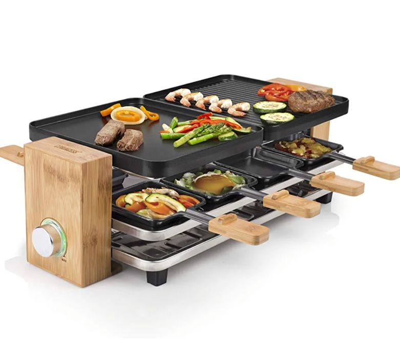 Gratar electric Princess , 1200W, plita electrica Raclette,