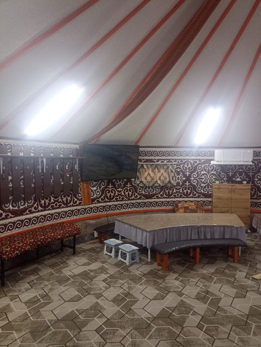 Сдаеться юрта  отапливаемая