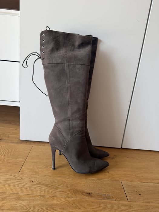 Ботуши естествен велур Zee Lane 37 номер