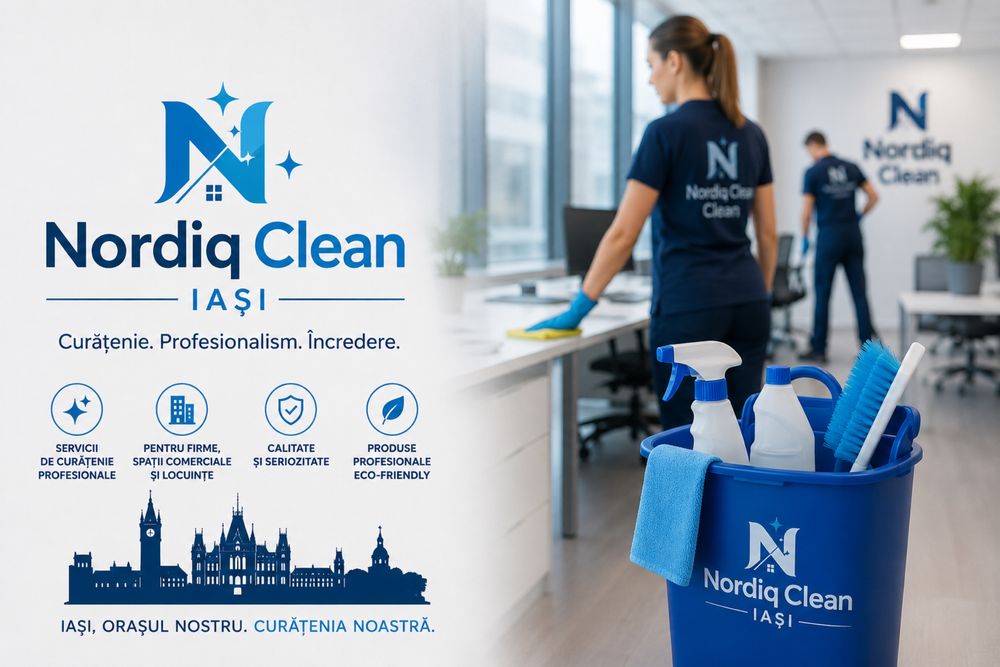 Curățenie Profesională Apartamente și Case în Iași | Nordiq Clean