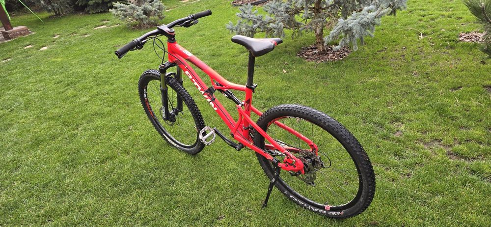 Bicicleta full suspension Rockrider 540s