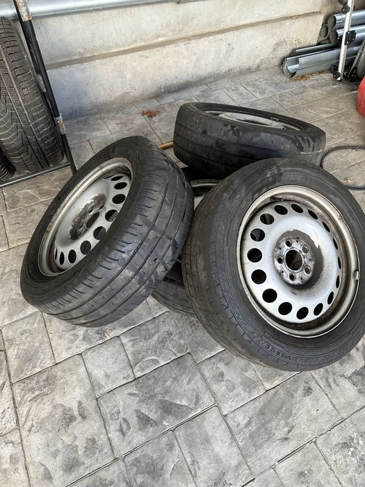 Set jante anvelope vara Mercedes VIto ContiVanContact 200 225/55 R17