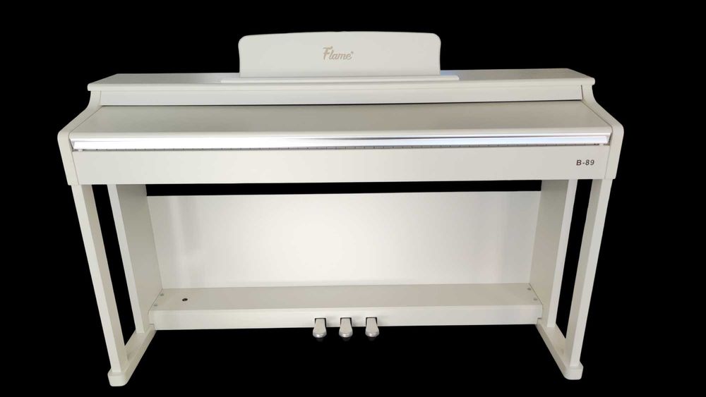Pian Digital Flame B89 WH Alb cadou special