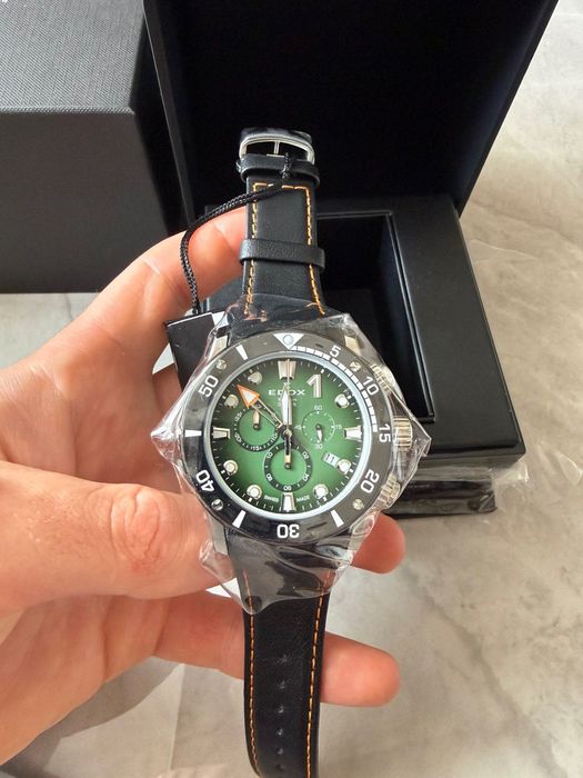 EDOX CO-I CHRONOGRAPH 10242 TIN VIN Мъжки часовник с хронограф и дата