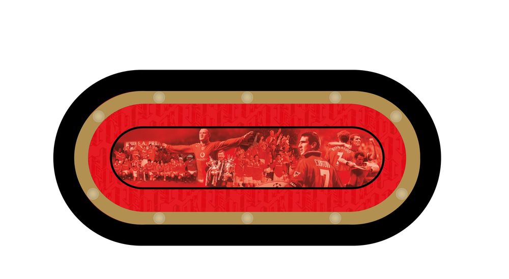 STOC - Masa Poker Manchester United de turneu Poker Casino Romania