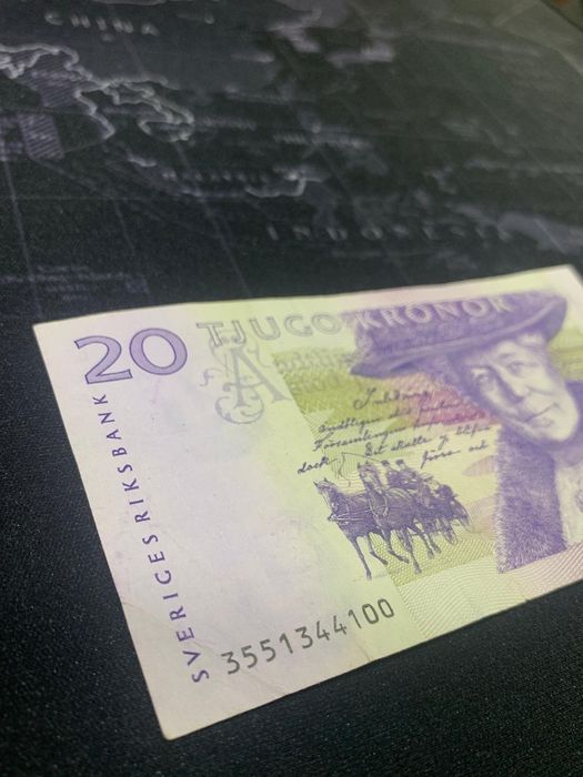 Vand bancnota suedeza