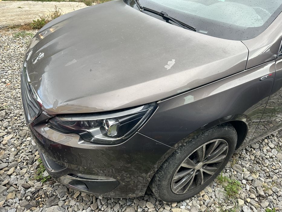 Fata completa Peugeot 308 2016 capota bara far full led aripa trager