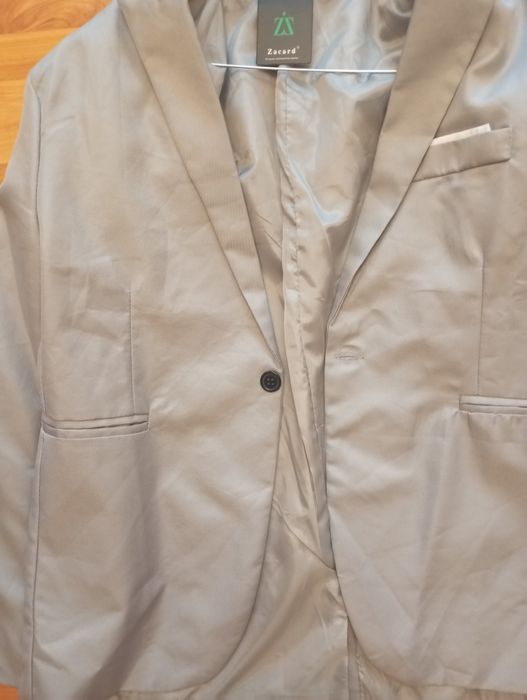 Ново мъжко сако в сиво