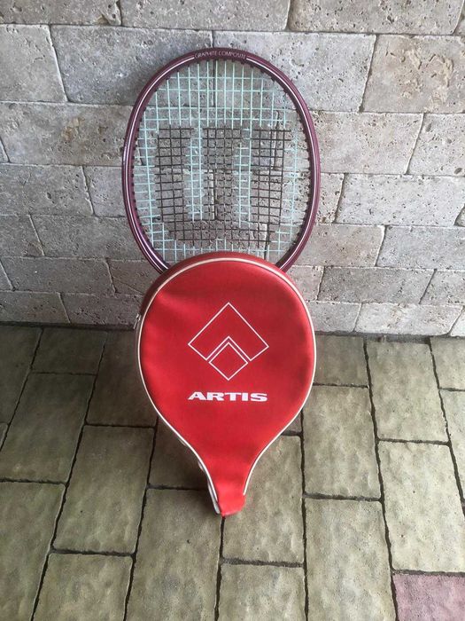 Vand Racheta tenis de camp-graphfite/carbon