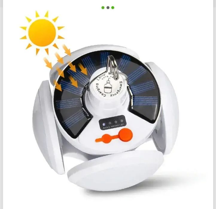 Соларна лампа Футболна топка Solar LED