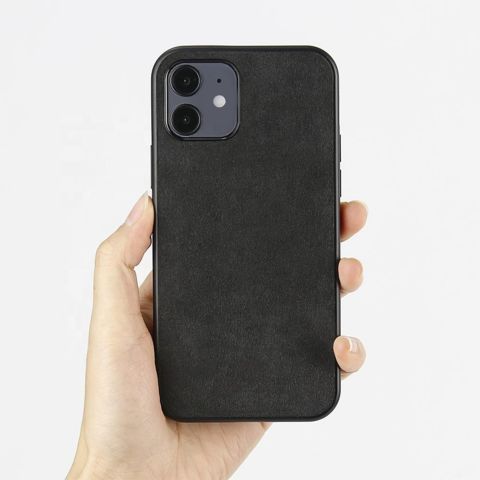 Кейс алкантара iPhone 15, 14, 13, 12 Pro, 12 Mini, 11, XS, XR