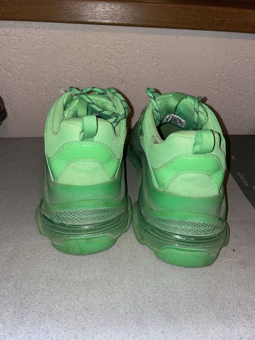 Balenciaga Triple S Neon Green