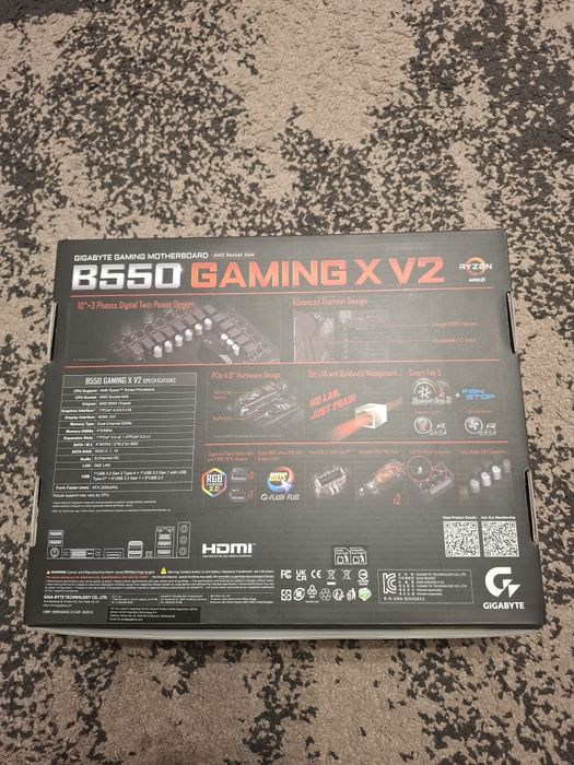 B550 AMD AM 4 Gigabyte