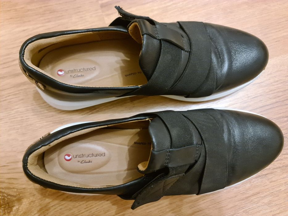 Pantofi sport piele Unstructured by Clarks