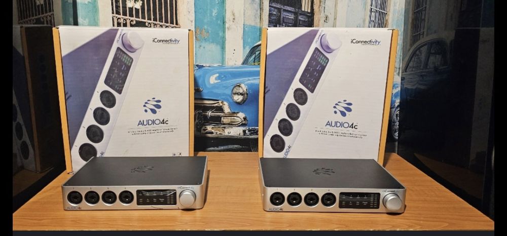 Placă de sunet Interfata de sunet Iconnectivity Audio 4C sau mio XL
Au