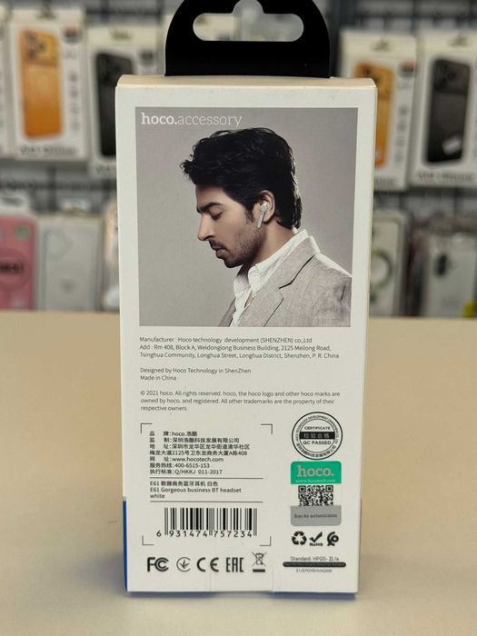 Casca Wireless, Incarcare rapida, Microfon, Acumulator 40mAh