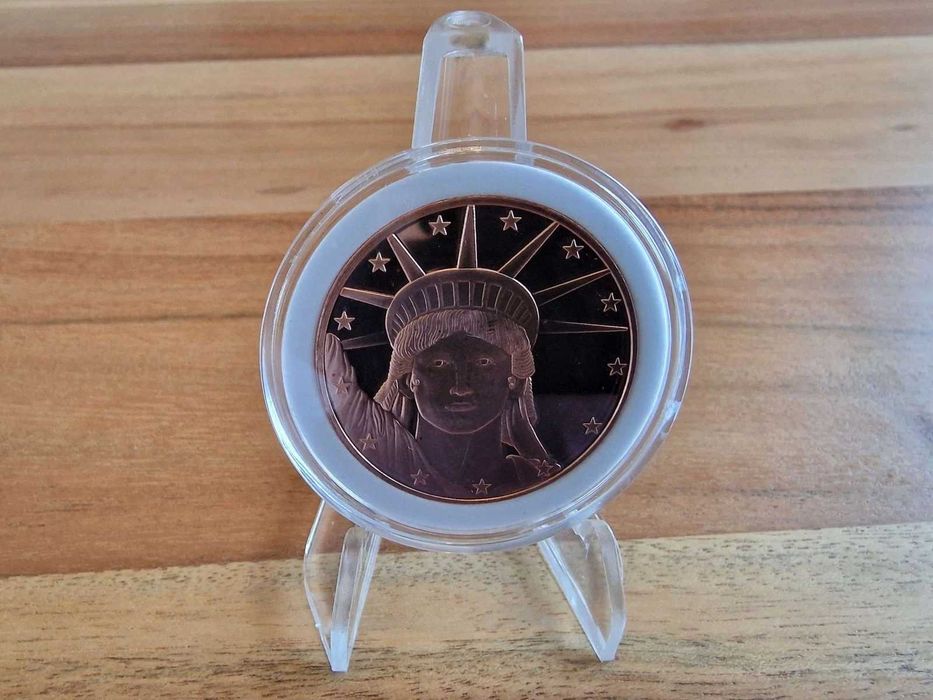 1 oz медна монета 999