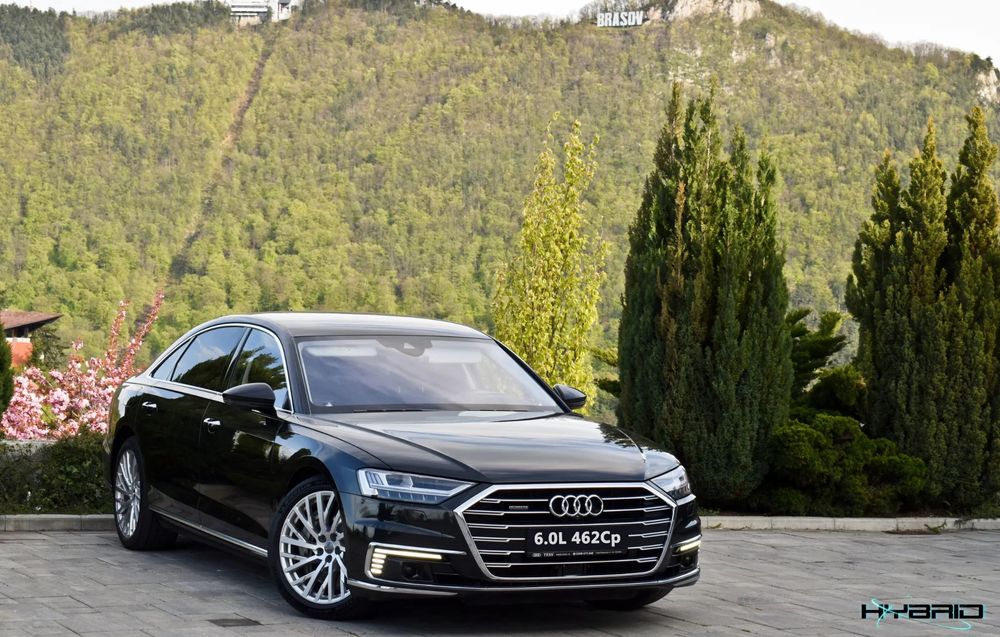 Audi A8 L 6.0TFSIe/Plug-in Hybrid-462Cp/Autonomie curent 50Km/Plafon alcantara