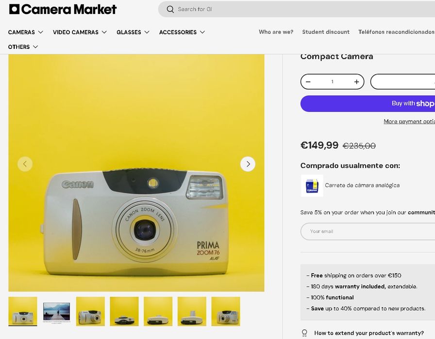 Canon / Agfa  -  Rare Vintage 35MM Cameras