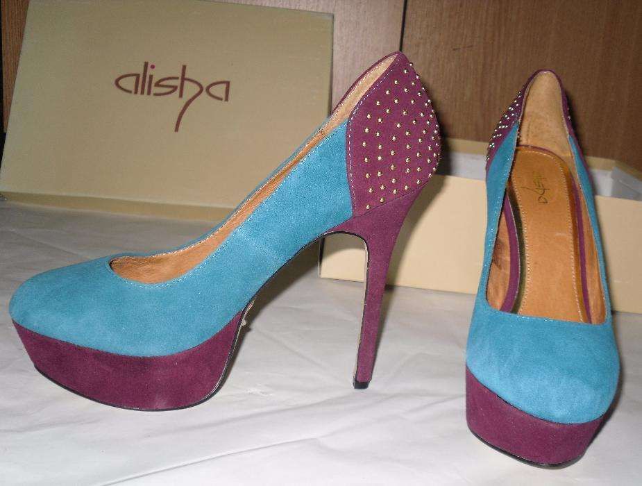 pantofi Alisha nr39 noi piele naturala
