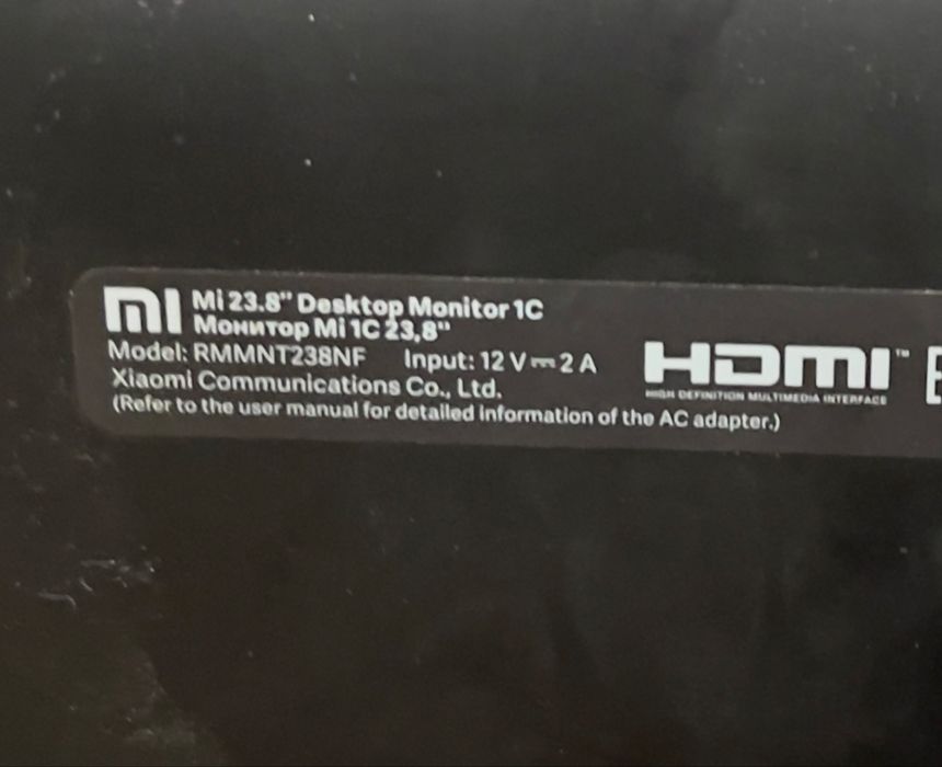Монитор Xiaomi Mi desktop