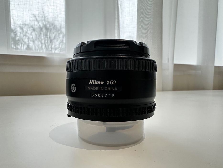 Nikon 50mm f/1.8D – portret – foarte luminos