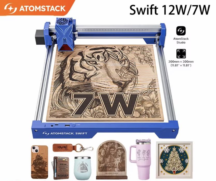 Gravator laser nou AtomStack Swift