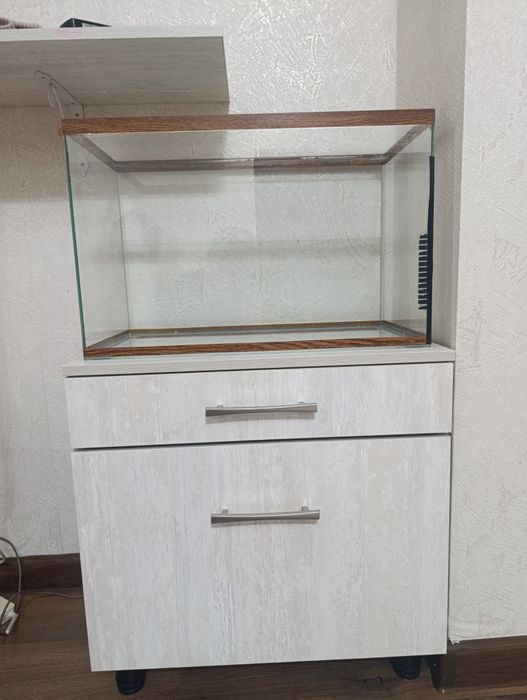 Аквариум сатылады, 50 литр. Таза жуылған.