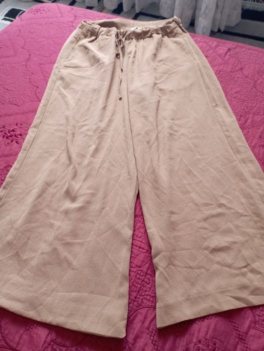 Лот панталони лен,рипс ,широки крачоли