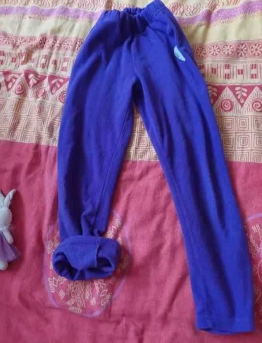 Set pantaloni fete 128/134,cadou o jucarie