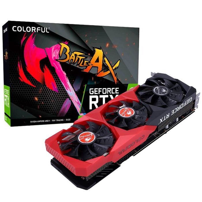 Видеокарта Colorful RTX 3070 8gb 256bit BattleAX