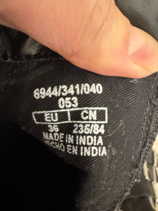 Кожаные ботильоны Stradivarius, 36 размер