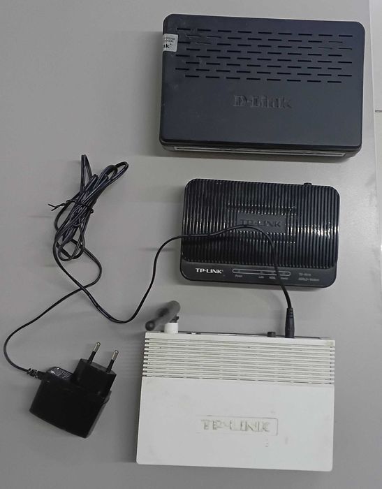 Модем TP-Link TD-W8101G TP-Link TD-8616 D-link DSL-2540U б/у