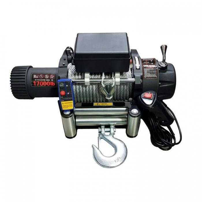 Електрическа лебедка 17000LBS (7711 кг), 12V с дистанционно
