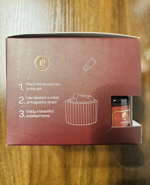 Set de pietre vulcanice - aromaterapie