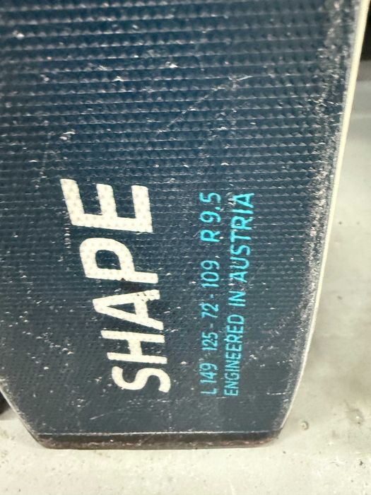 schi head shape xs L170cm,163cm,156cm si 149cm