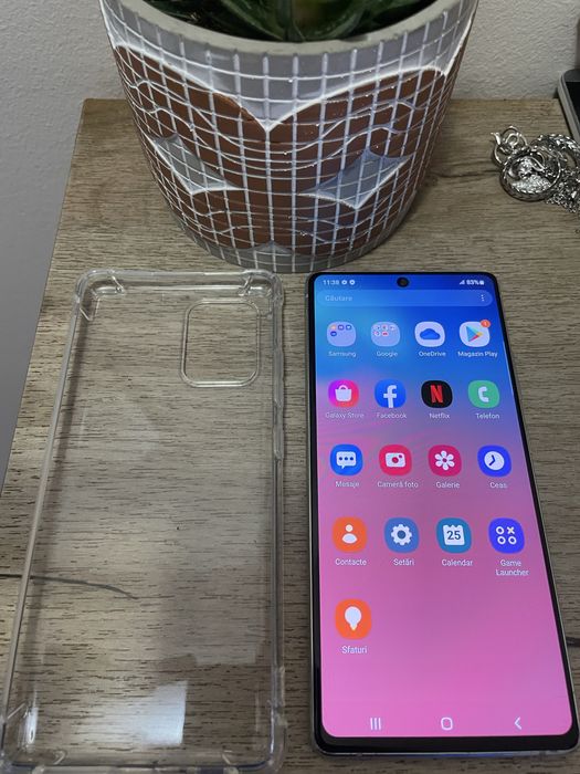Samsung Galaxy S10 Lite , Dual SIM , 128GB  , 8GB ,4G , White