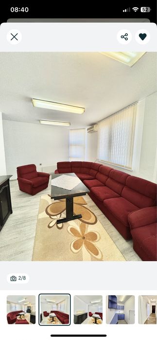 Дава се под наем Двустаен апартамент в Силистра, в.з. Юг - 56 кв.м за 178.5 € - Снимка #1