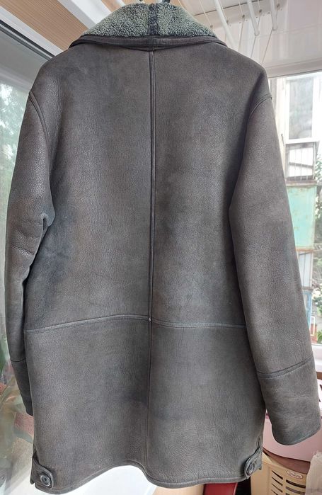 Дубленка кожаная мужская