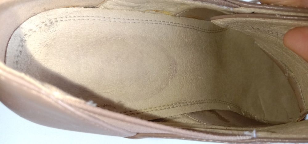 Коричневые ботильоны