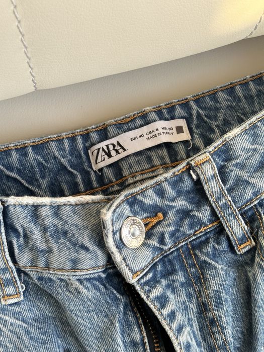 Дънки ZARA с перли