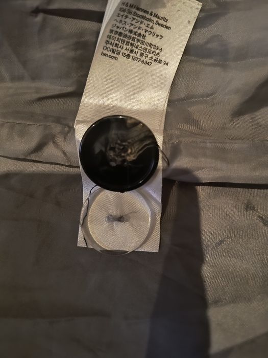 Дамско сиво палто H&M размер 36