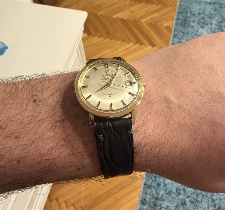 Ceas Aur Omega Constellation Chronometer.Aur 18k -29 grame. An 1960