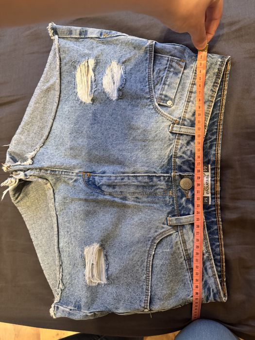 Дънкови къси панталони