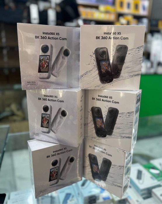 Экшн-камера Insta360 X6 8K 360° camera и другие модели