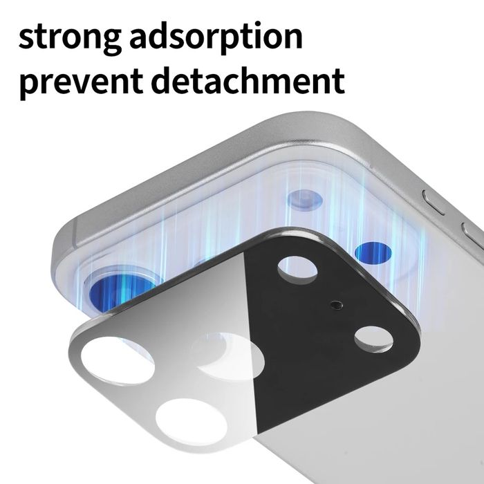 Apple iPhone 17 / Pro / Max / Air / 3D 9H Стъклен протектор за камера